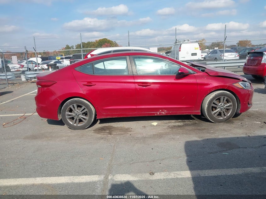 2017 HYUNDAI ELANTRA SE - KMHD84LF4HU063166