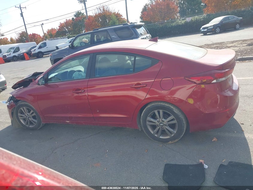2017 HYUNDAI ELANTRA SE - KMHD84LF4HU063166