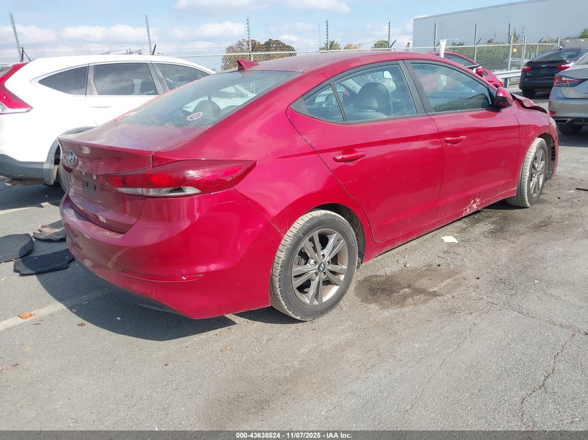 2017 HYUNDAI ELANTRA SE - KMHD84LF4HU063166