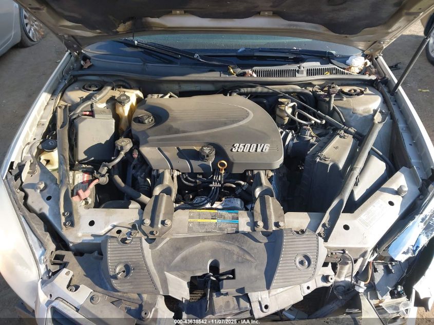 2008 Chevrolet Impala Lt VIN: 2G1WT58K781293926 Lot: 43638542