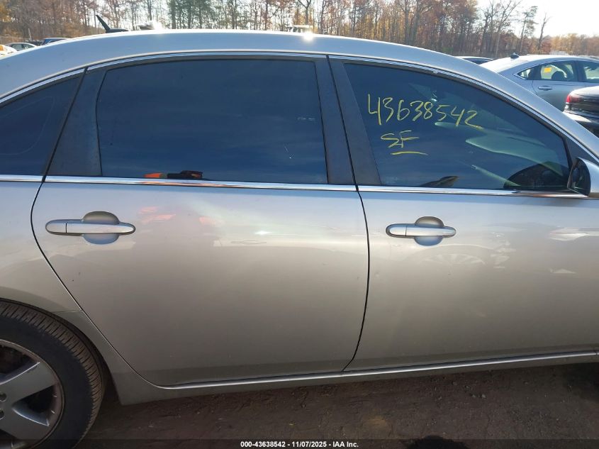 2008 Chevrolet Impala Lt VIN: 2G1WT58K781293926 Lot: 43638542