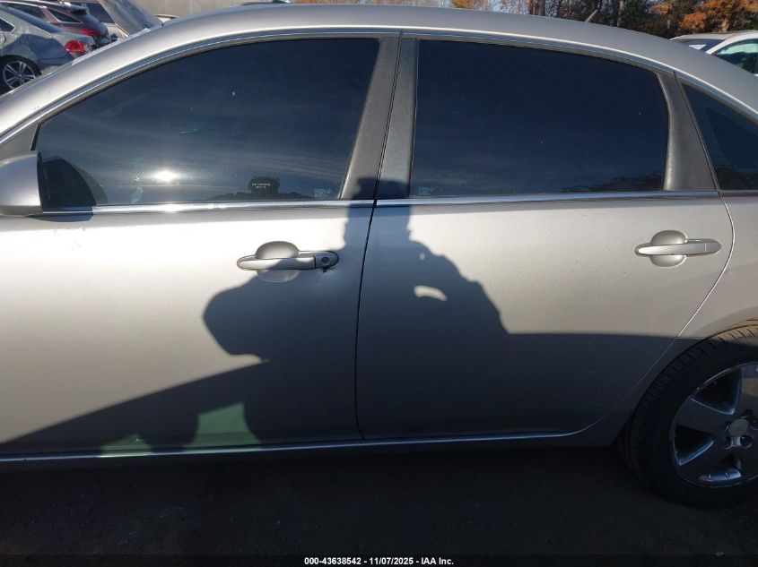 2008 Chevrolet Impala Lt VIN: 2G1WT58K781293926 Lot: 43638542