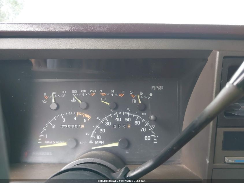 1994 Chevrolet Gmt-400 K1500 VIN: 1GCEK19K5RE289323 Lot: 43638544