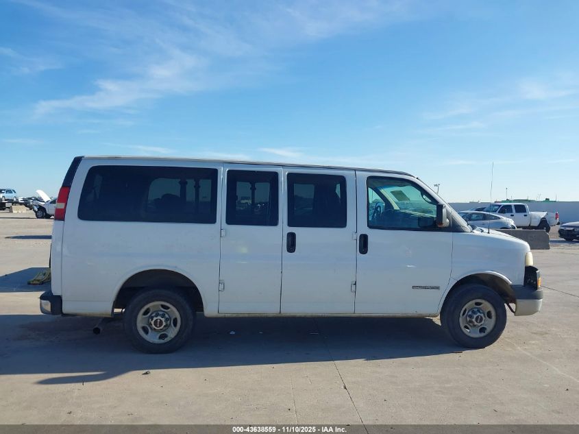 2004 GMC Savana Standard VIN: 1GJGG25U241127181 Lot: 43638559