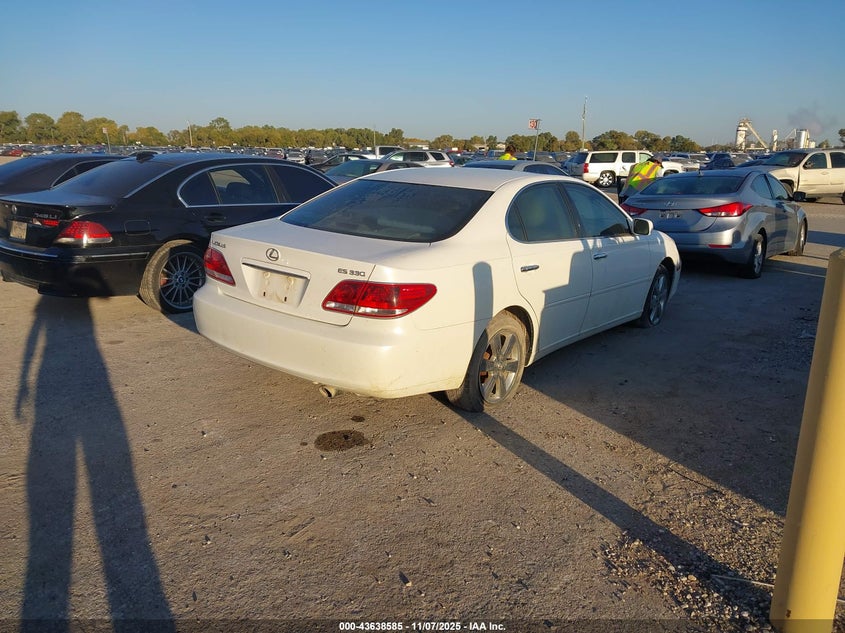 JTHBA30G855126815 2005 LEXUS ES photo no. 4