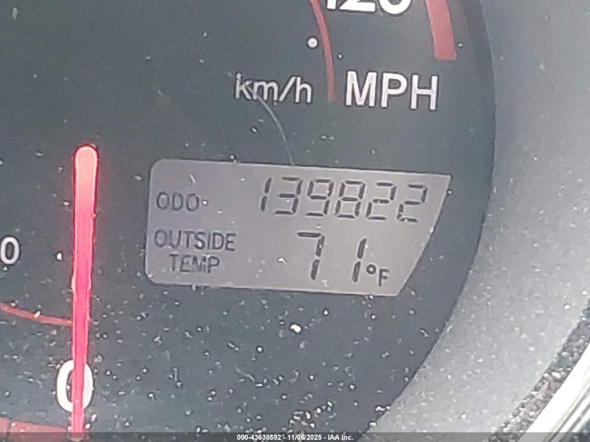 2007 Pontiac Vibe VIN: 5Y2SL65867Z425679 Lot: 43638592