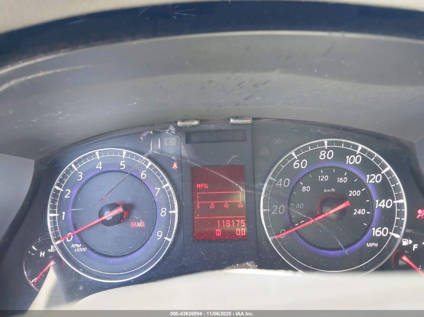 2009 Infiniti Ex35 Journey VIN: JNKAJ09E49M900100 Lot: 43638594