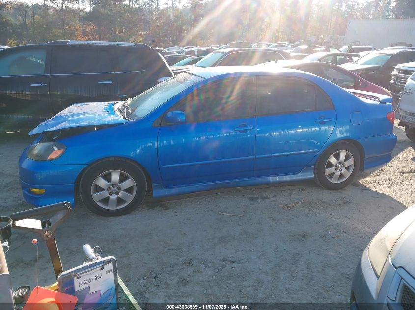 2008 Toyota Corolla S VIN: 2T1BR32E48C909255 Lot: 43638599