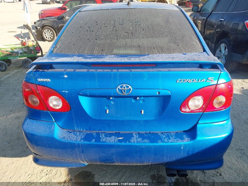 2008 Toyota Corolla S VIN: 2T1BR32E48C909255 Lot: 43638599