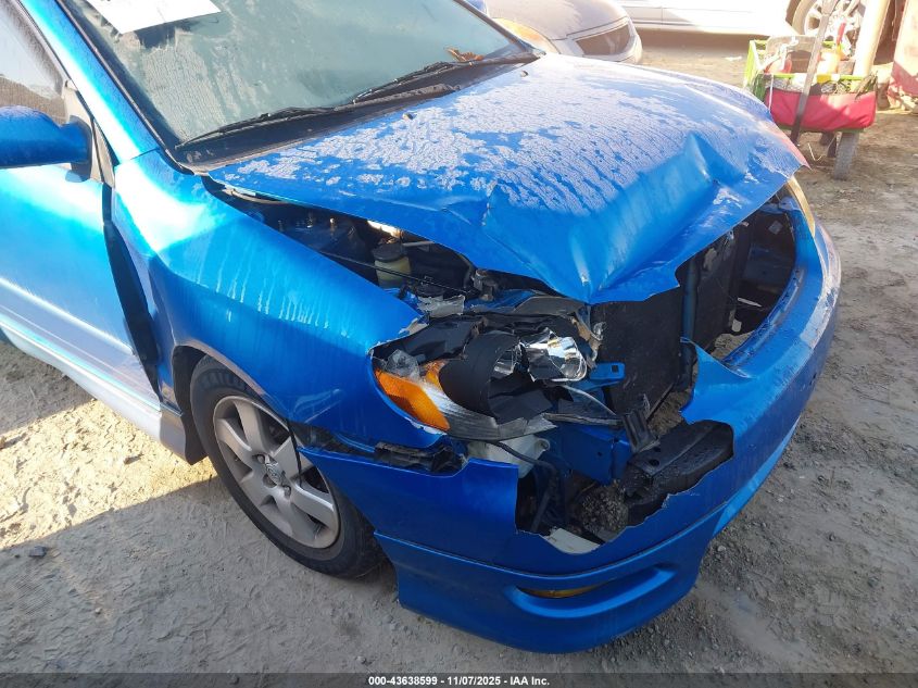 2008 Toyota Corolla S VIN: 2T1BR32E48C909255 Lot: 43638599