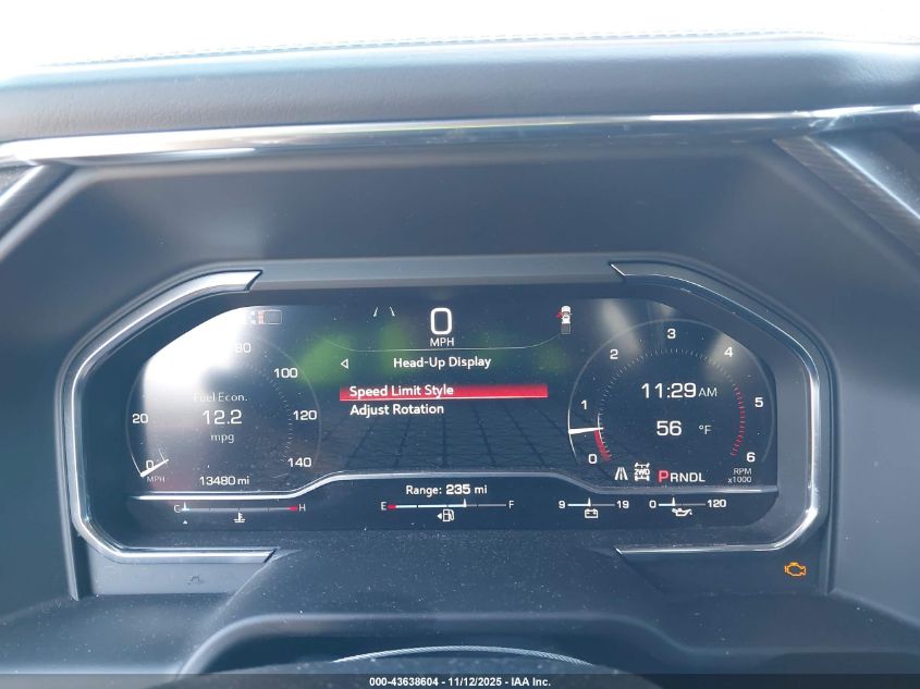 2025 GMC Sierra 2500Hd 4Wd Standard Bed Denali Ultimate VIN: 1GT4UXEY9SF143252 Lot: 43638604