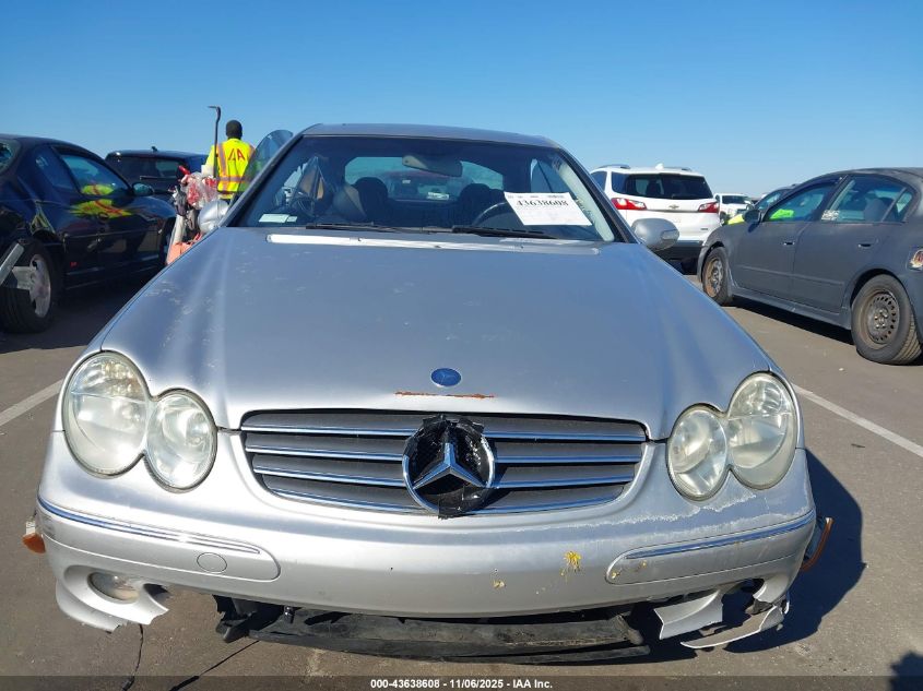 2003 Mercedes-Benz Clk 320 VIN: WDBTJ65J93F011223 Lot: 43638608