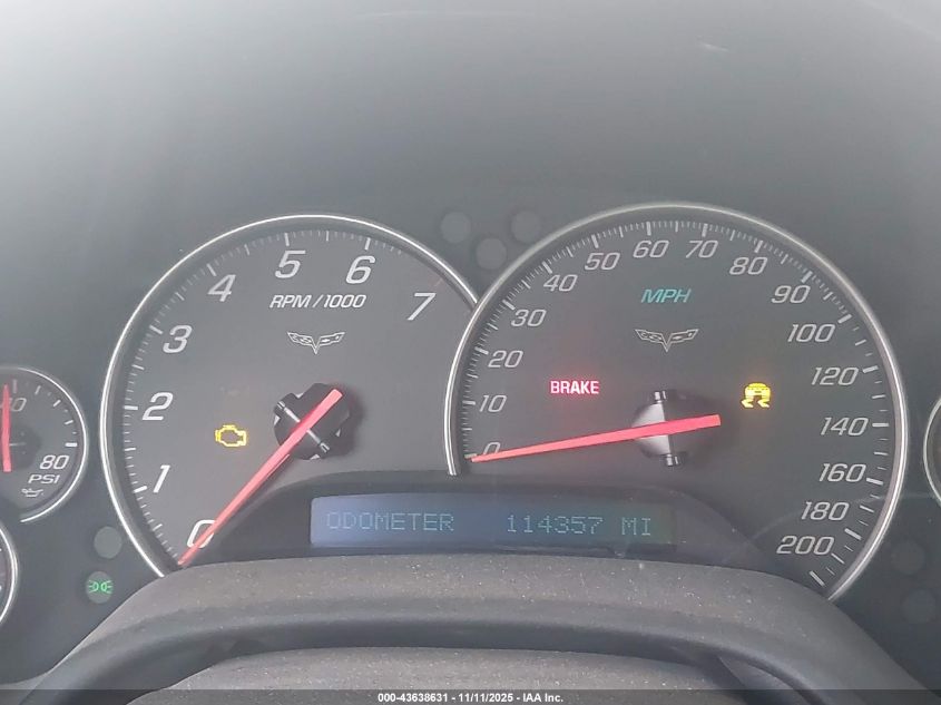 2008 Chevrolet Corvette VIN: 1G1YY36W985120265 Lot: 43638631