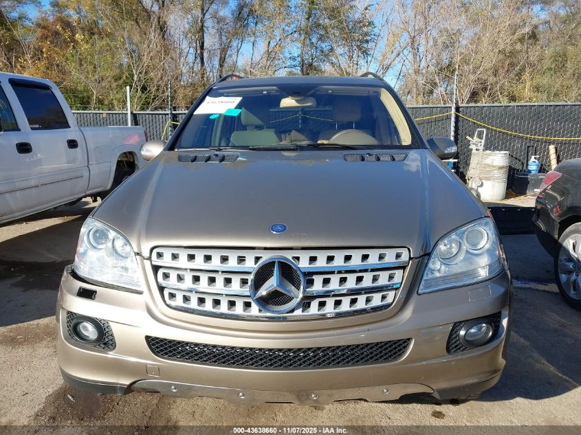 2008 Mercedes-Benz Ml 350 4Matic VIN: 4JGBB86E18A419254 Lot: 43638660