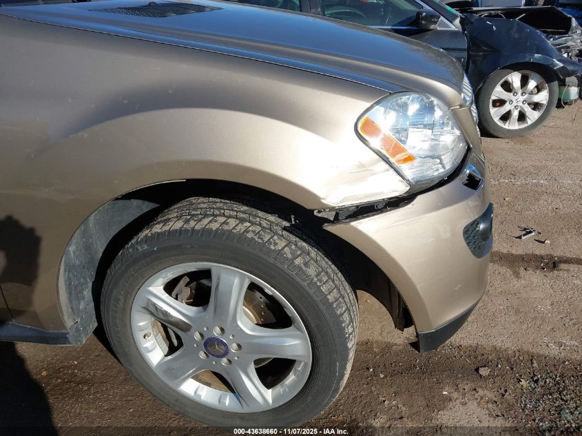 2008 Mercedes-Benz Ml 350 4Matic VIN: 4JGBB86E18A419254 Lot: 43638660