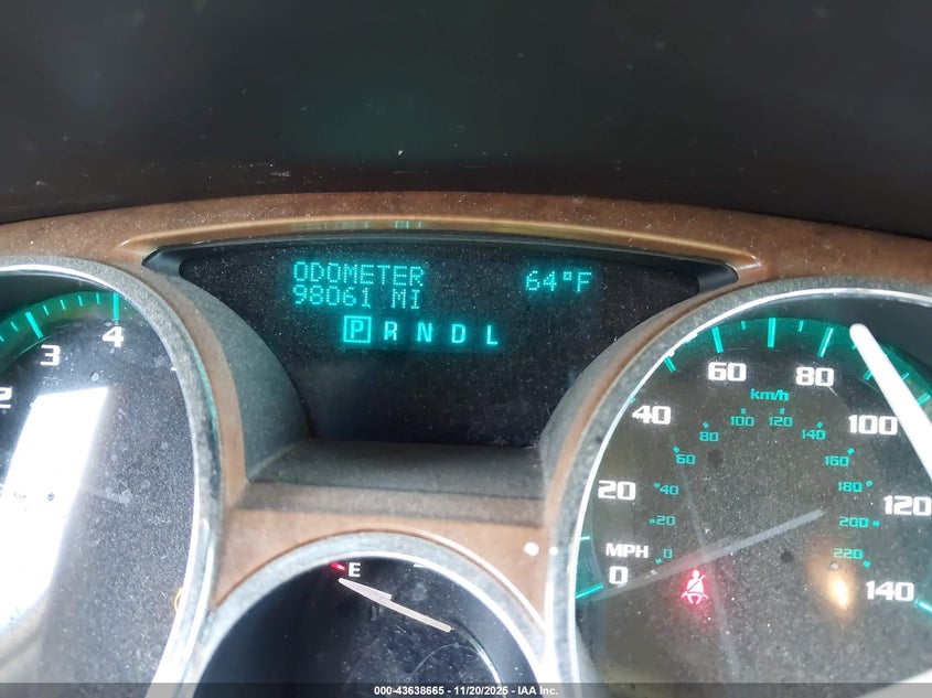 2008 Buick Enclave Cxl VIN: 5GAER23798J107622 Lot: 43638665