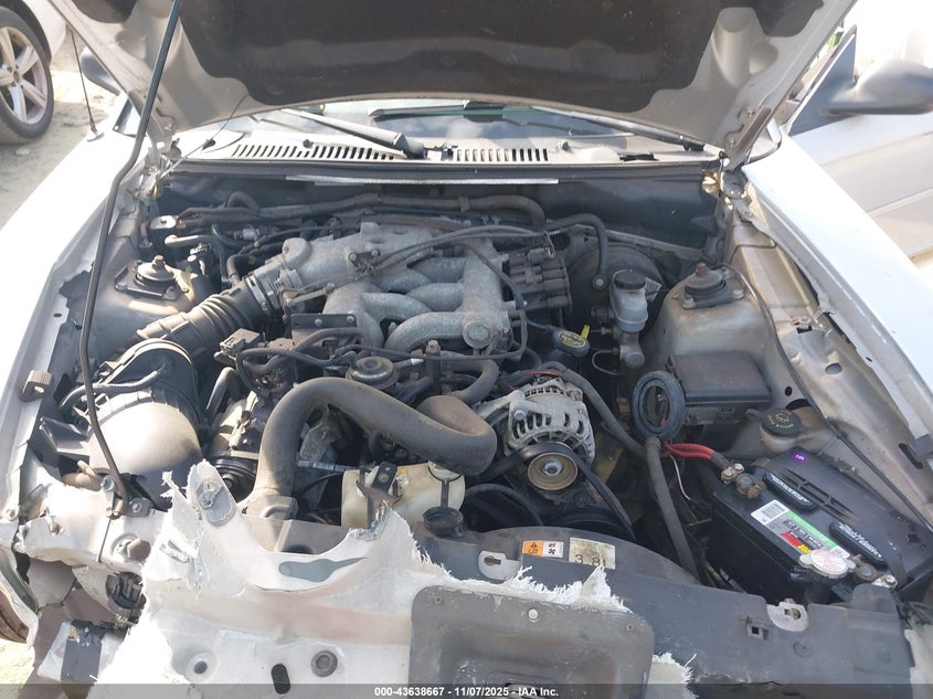 2002 Ford Mustang VIN: 1FAFP444X2F136037 Lot: 43638667