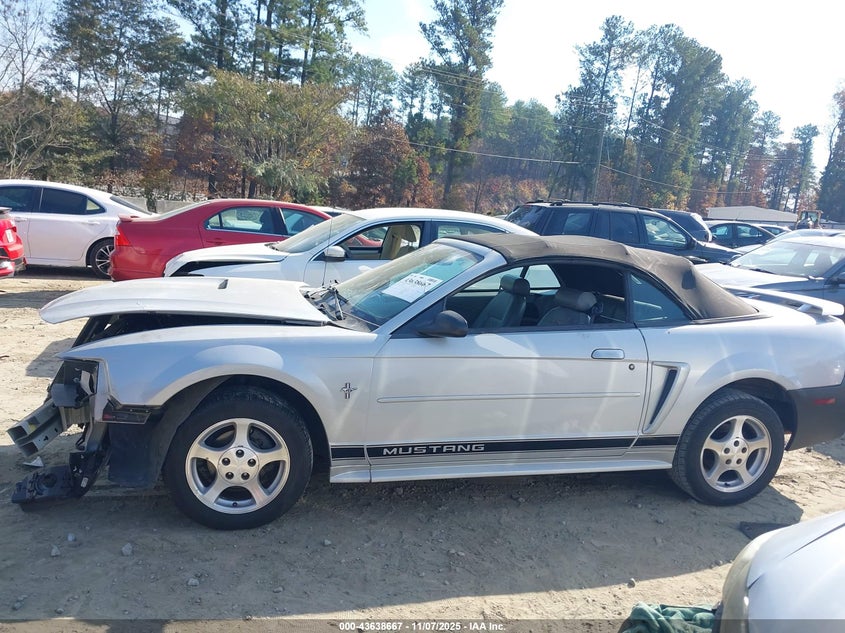 2002 Ford Mustang VIN: 1FAFP444X2F136037 Lot: 43638667