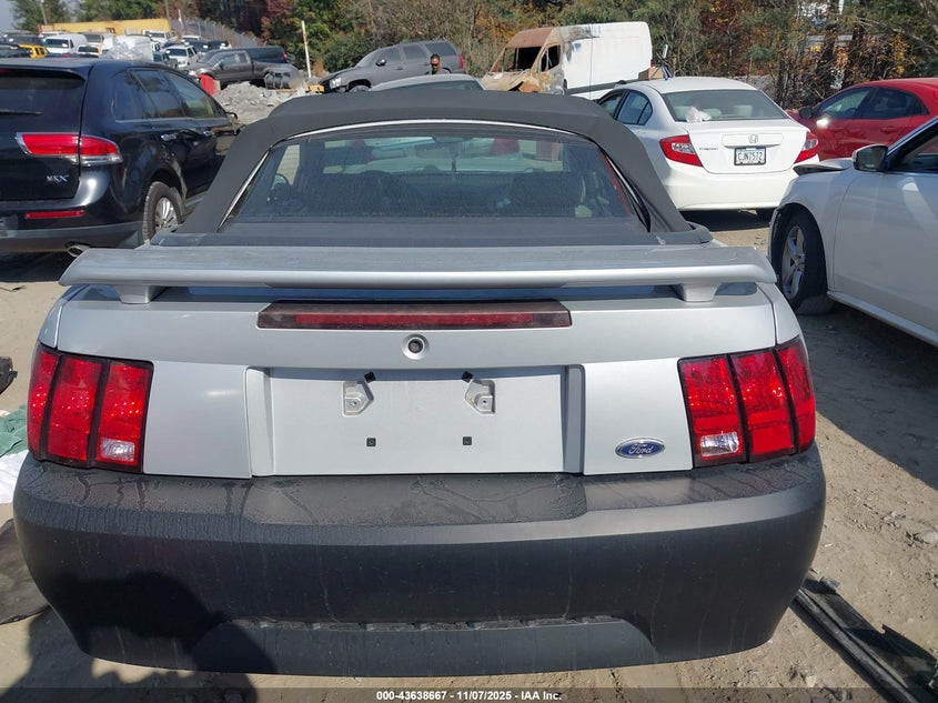 2002 Ford Mustang VIN: 1FAFP444X2F136037 Lot: 43638667