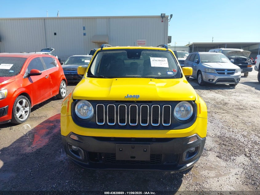 2015 JEEP RENEGADE LATITUDE ZACCJABT4FPC42560