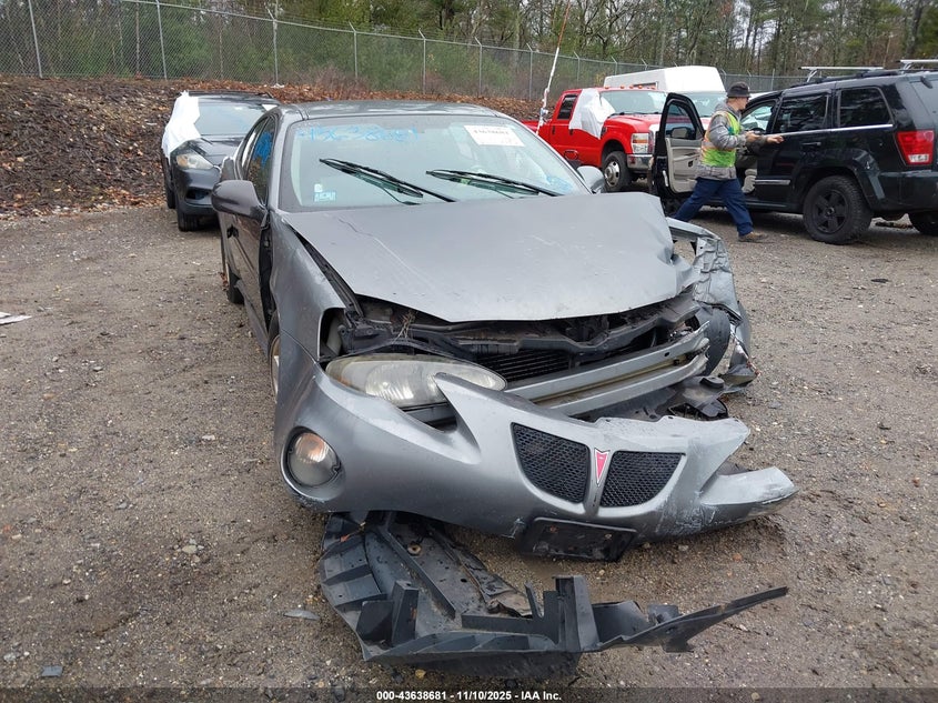 2008 Pontiac Grand Prix VIN: 2G2WP552981119974 Lot: 43638681