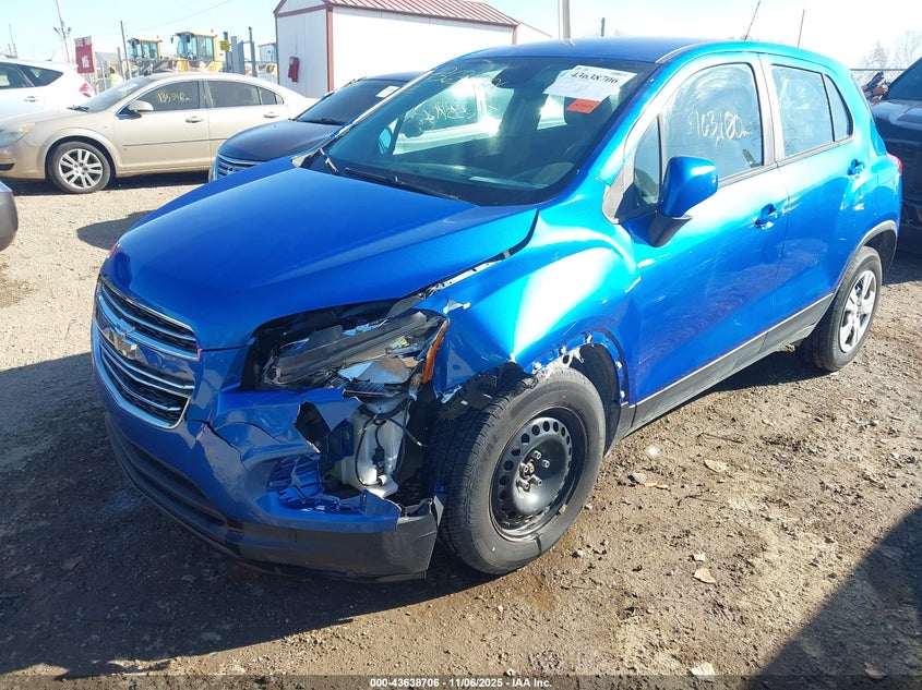 2016 CHEVROLET TRAX 1LS - KL7CJKSB6GB648474