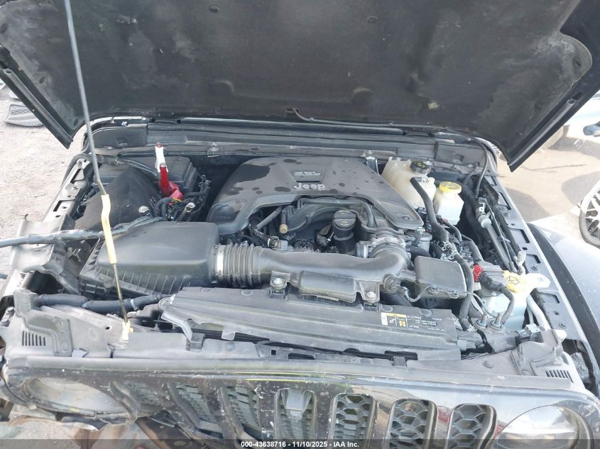 2020 Jeep Gladiator Rubicon 4X4 VIN: 1C6JJTBG8LL115548 Lot: 43638716