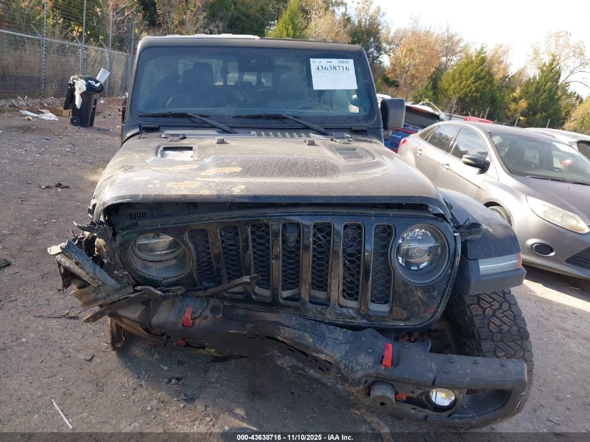 2020 Jeep Gladiator Rubicon 4X4 VIN: 1C6JJTBG8LL115548 Lot: 43638716