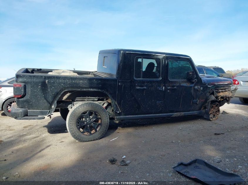 2020 Jeep Gladiator Rubicon 4X4 VIN: 1C6JJTBG8LL115548 Lot: 43638716