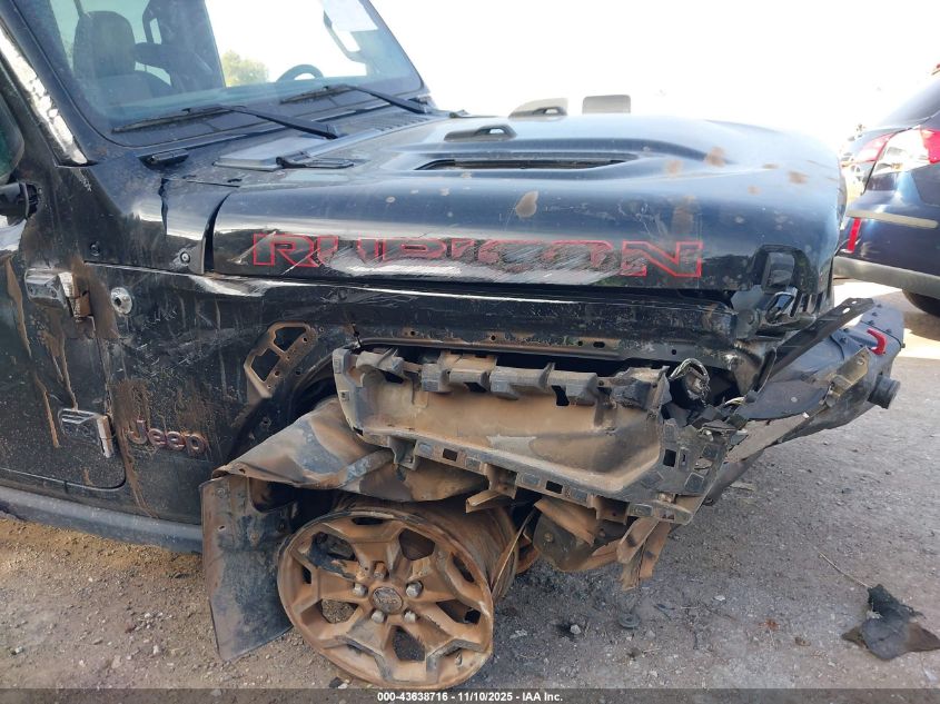 2020 Jeep Gladiator Rubicon 4X4 VIN: 1C6JJTBG8LL115548 Lot: 43638716