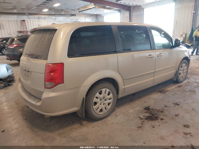 2014 DODGE GRAND CARAVAN SE - 2C4RDGBG0ER230102