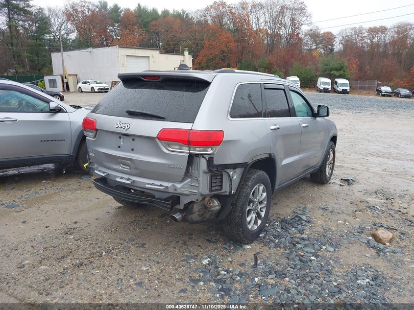 2016 JEEP GRAND CHEROKEE LIMITED - 1C4RJFBG8GC380733