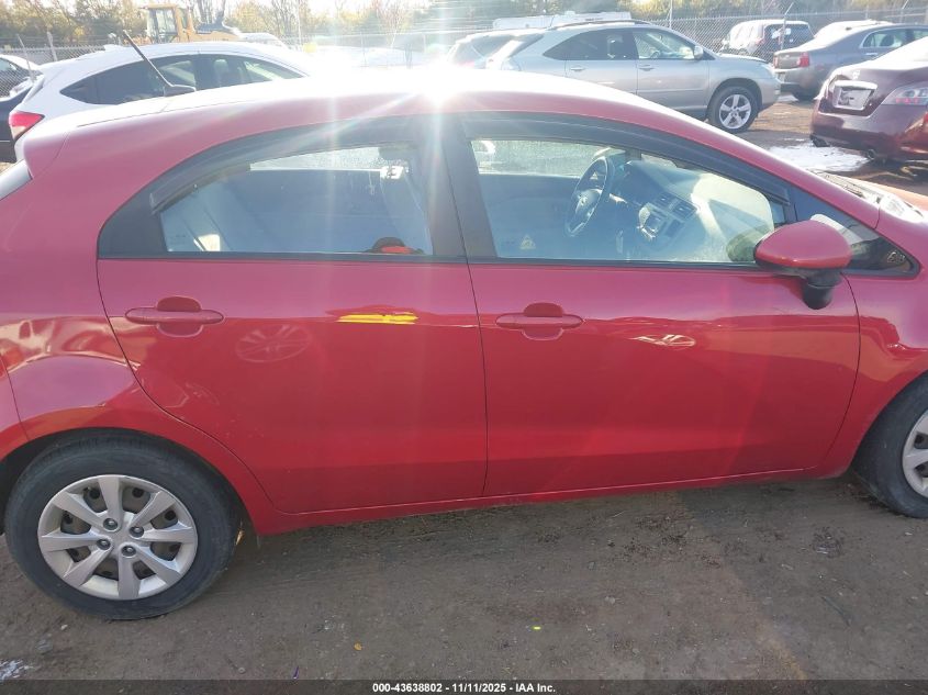 2015 Kia Rio Lx VIN: KNADM5A33F6501432 Lot: 43638802