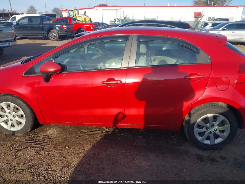 2015 Kia Rio Lx VIN: KNADM5A33F6501432 Lot: 43638802