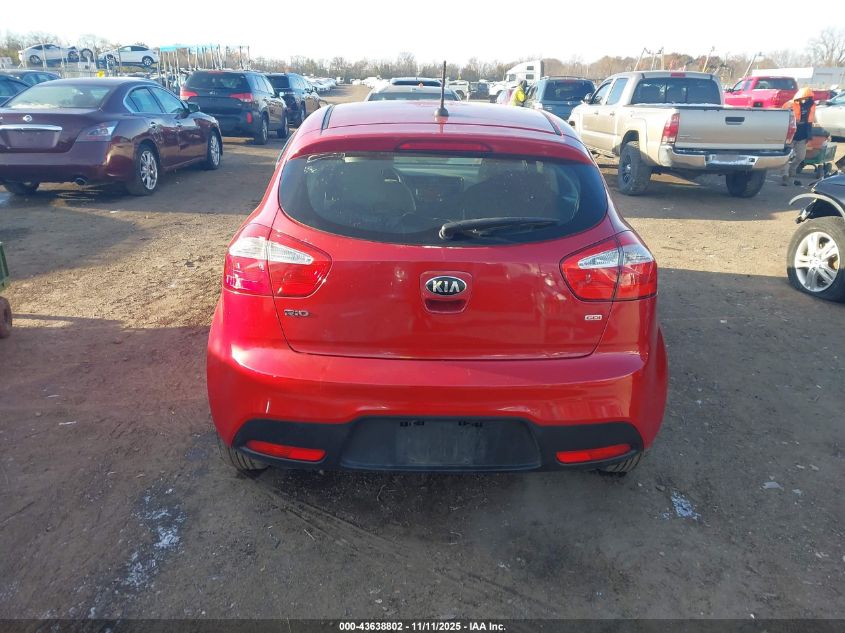 2015 Kia Rio Lx VIN: KNADM5A33F6501432 Lot: 43638802