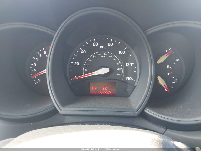 2015 Kia Rio Lx VIN: KNADM5A33F6501432 Lot: 43638802