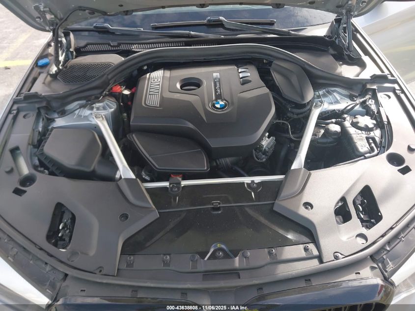 2019 BMW 530I xDrive VIN: WBAJA7C55KWW21815 Lot: 43638808