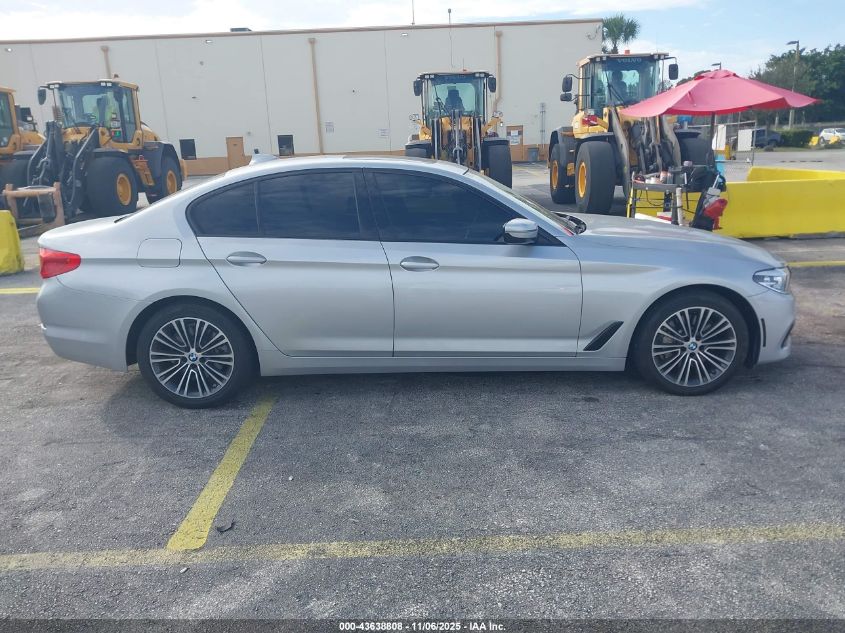 2019 BMW 530I xDrive VIN: WBAJA7C55KWW21815 Lot: 43638808