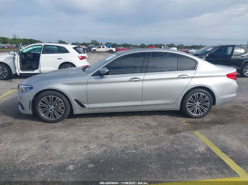2019 BMW 530I xDrive VIN: WBAJA7C55KWW21815 Lot: 43638808
