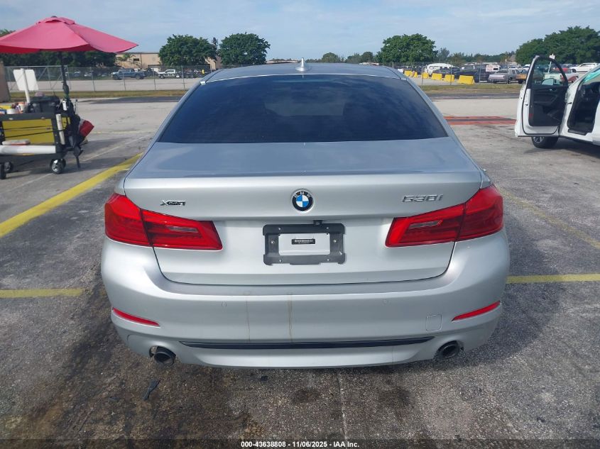 2019 BMW 530I xDrive VIN: WBAJA7C55KWW21815 Lot: 43638808