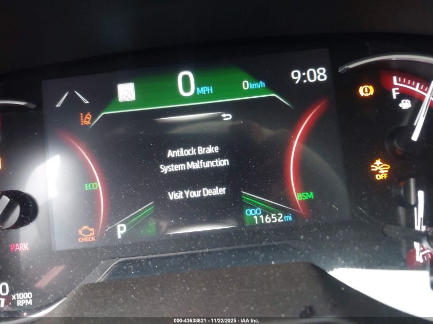 2025 Toyota Rav4 Xle VIN: 2T3W1RFV7SC311732 Lot: 43638821