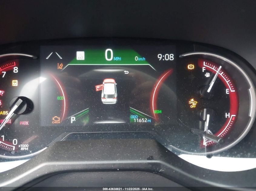 2025 Toyota Rav4 Xle VIN: 2T3W1RFV7SC311732 Lot: 43638821