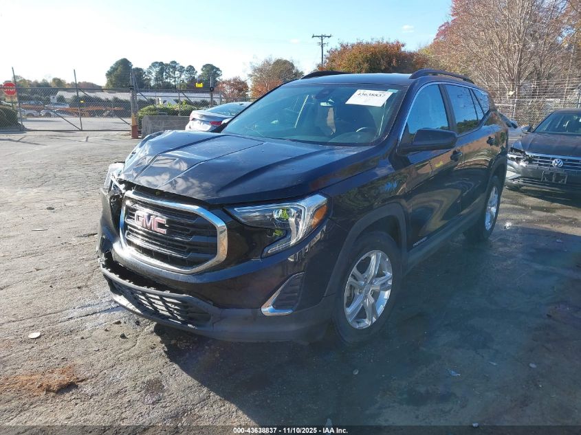 2021 GMC TERRAIN FWD SLE - 3GKALMEV1ML401111