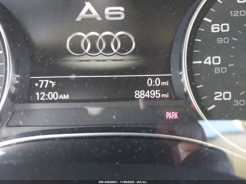 2013 AUDI A6 2.0T PREMIUM WAUDFAFC6DN087769