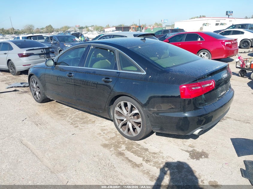 2013 AUDI A6 2.0T PREMIUM WAUDFAFC6DN087769
