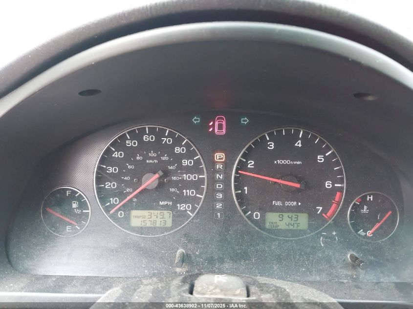 2003 Subaru Legacy L/L W/Special Edition Package VIN: 4S3BE635337217462 Lot: 43638902