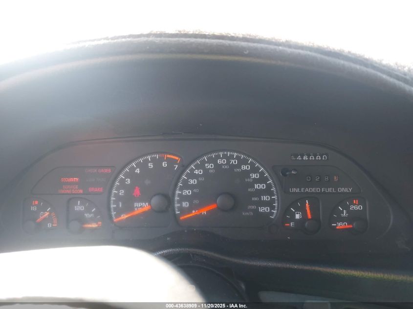 1996 Chevrolet Camaro Rs VIN: 2G1FP22K8T2112427 Lot: 43638909