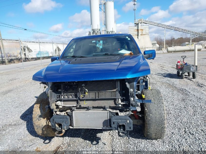 2022 Ford F-150 Raptor VIN: 1FTFW1RG8NFA93076 Lot: 43638918