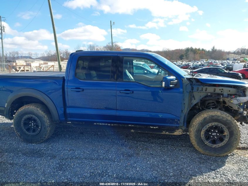 2022 Ford F-150 Raptor VIN: 1FTFW1RG8NFA93076 Lot: 43638918