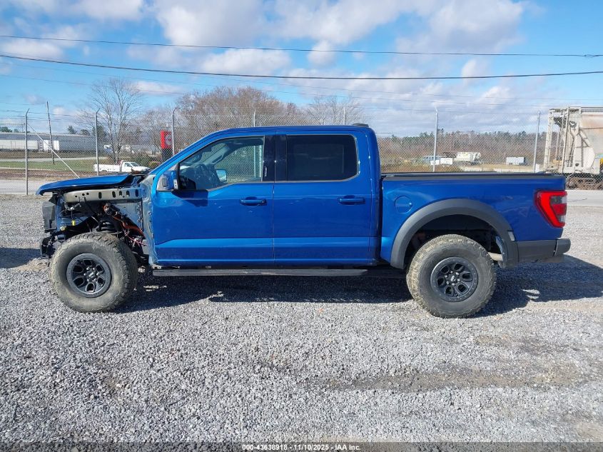 2022 Ford F-150 Raptor VIN: 1FTFW1RG8NFA93076 Lot: 43638918
